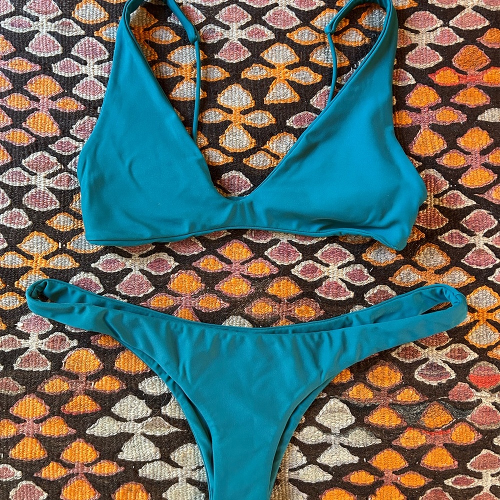 ARK Swimwear teal Bikini Set😍